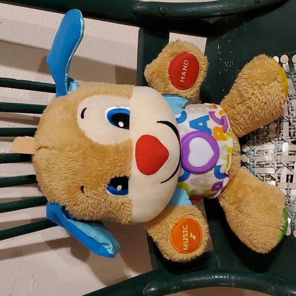Fisher Price Laugh and Learn Smart Stages Puppy Dog w/Blue Ears - Picture 1 of 12